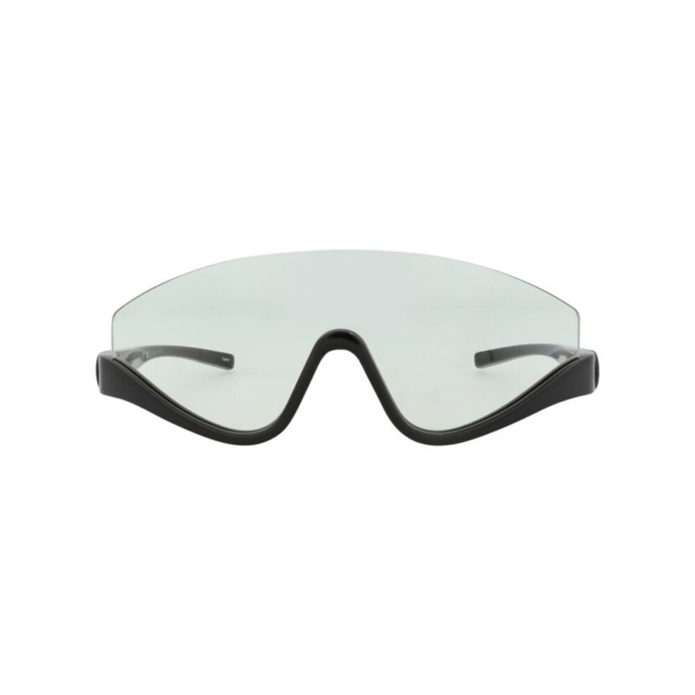 Gucci Shield-Frame Injection Sunglasses Black Womens